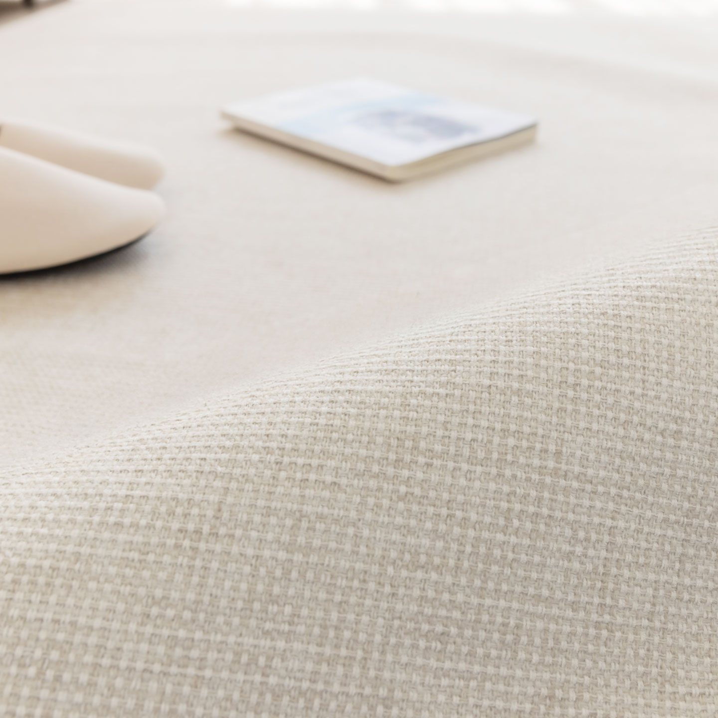 네추럴 방수러그 사이잘룩 대형 거실 식탁 카페트 오프화이트, 사각형 200x300