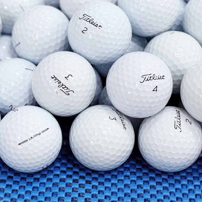 타이틀리스트(Prov1,Prov1x) 화이트 골프공 비재생 로스트볼 30개 - 상품 이미지