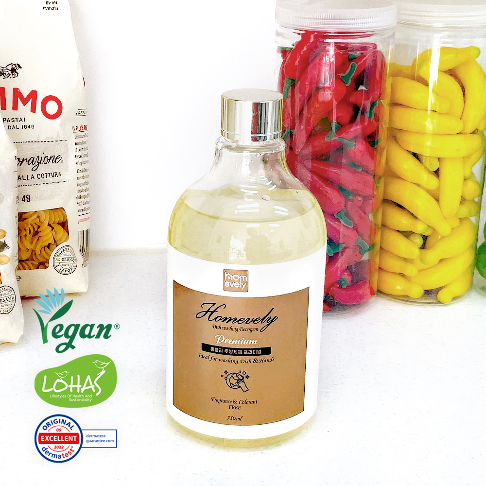 홈블리 주방세제 프리미엄 1종 과일 야채 세척제 유아겸용 750ml, 1개 이미지 6