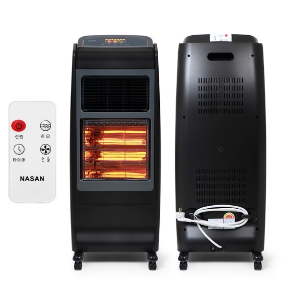 가정용 전기히터 PTC온풍기 카본히터 이동식 사무실열풍기