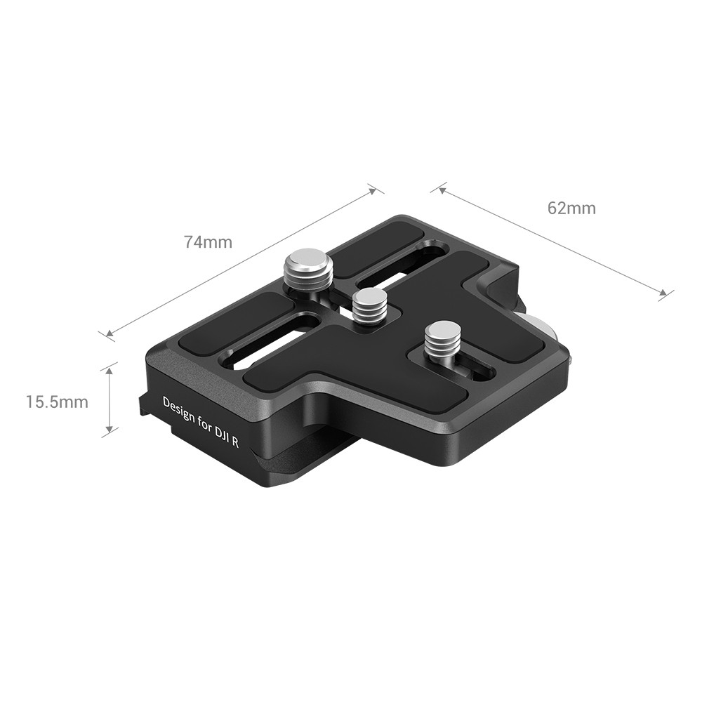 스몰리그 DJI RS2/RSC2/RS3/RS3 Pro/RS4/RS4 Pro 전용 연장형 아카타입 퀵 릴리즈 플레이트 3162B - 상세 이미지 2