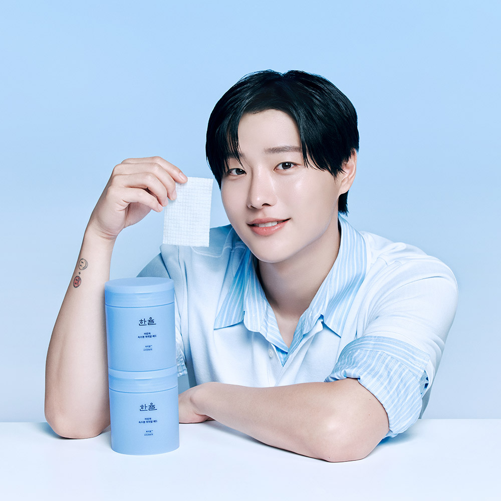 [본사직영] 한율 어린쑥 속수분 쑥히알 패드 60매 기획세트 /유분잡는 속수분 - 상세 이미지 2