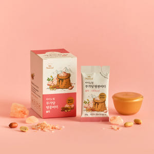 마이노멀 100% 무가당 땅콩버터 스틱 솔티 외 2종 20g X 10개입 맛있게 먹은 솔직 후기 - 상품 이미지 1