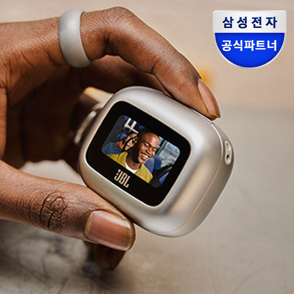 삼성전자 JBL LIVE BEAM3 노이즈캔슬링 무선 블루투스 이어폰 실버 이미지 7