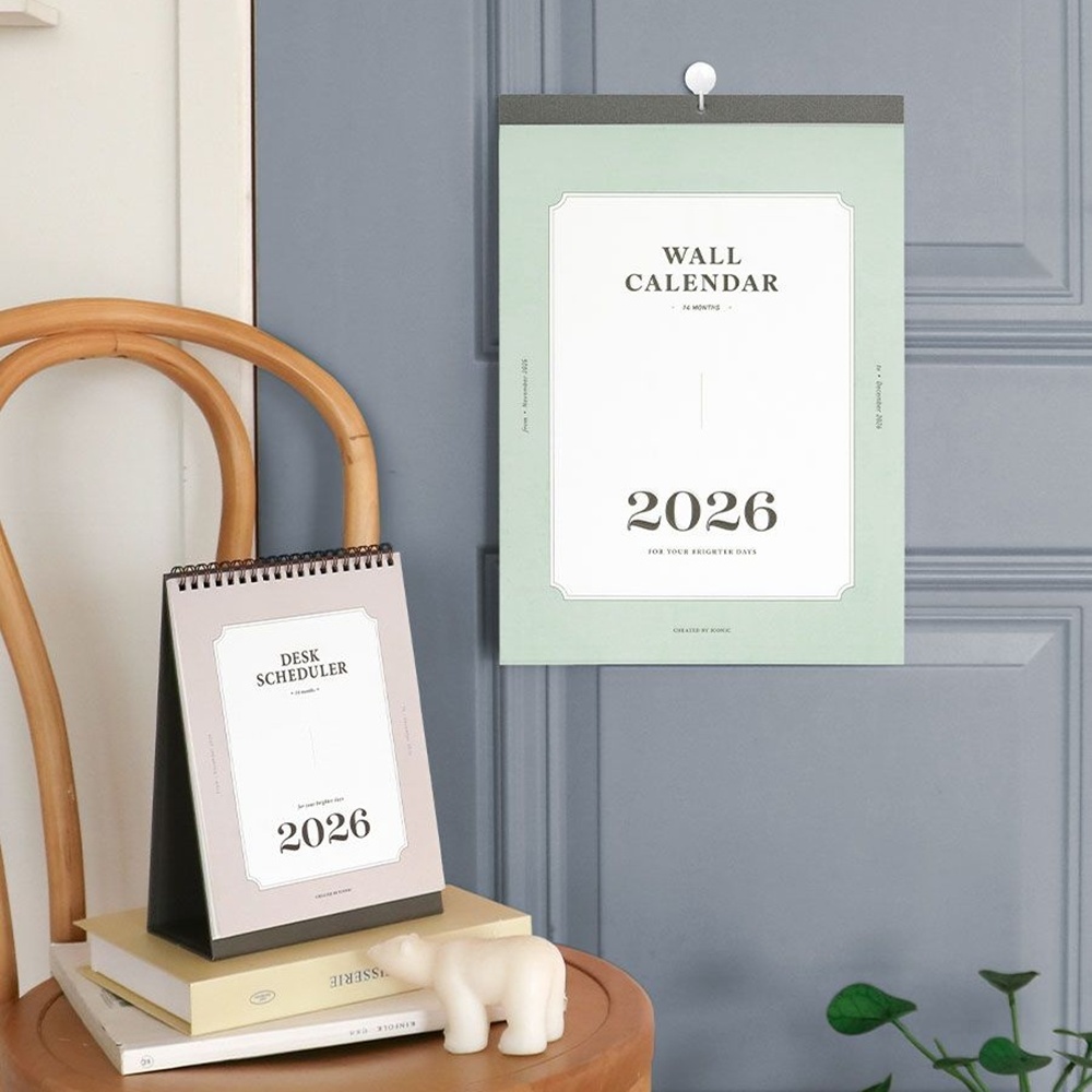 클래식 2026년 벽걸이 달력 26년 벽 달력 2026 스케줄 캘린더 A3 대표 이미지