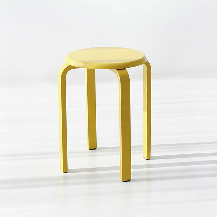 DAUN 원형스툴 45 옐로우 4010.7635