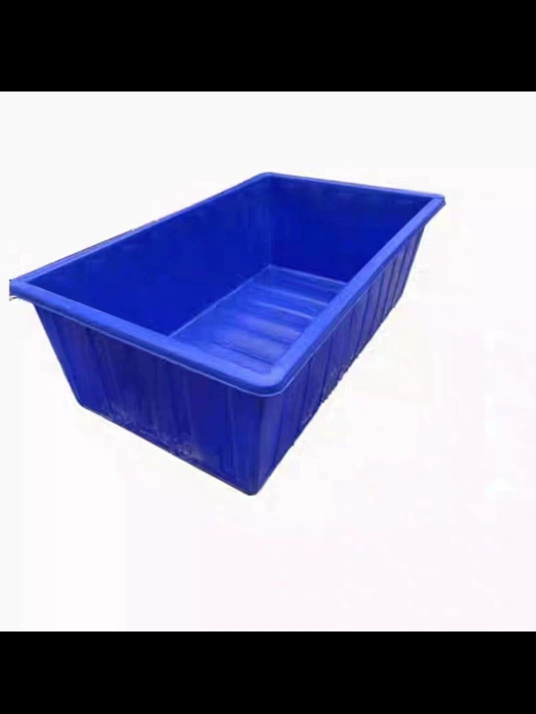빗물받이 물통 대형 플라스틱 작업통 농업용 저장 사각 100L 93x60x24cm - 상품 이미지