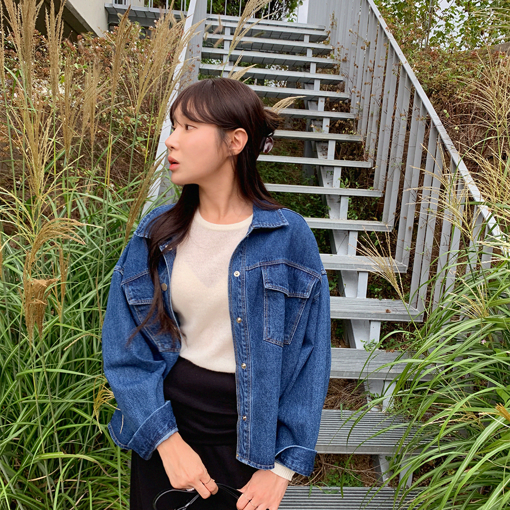 모드라인 데님 자켓 - 상세 이미지 3