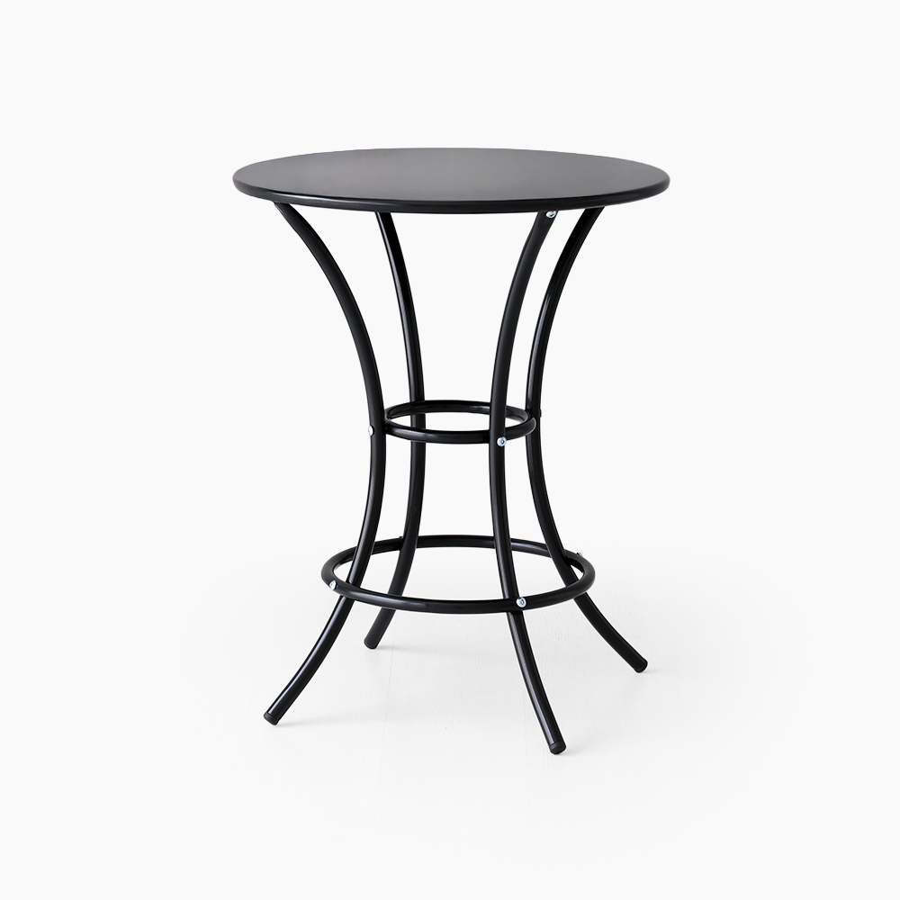 ROUNDE 빈티지 원형테이블 R60 블랙 4861.7819