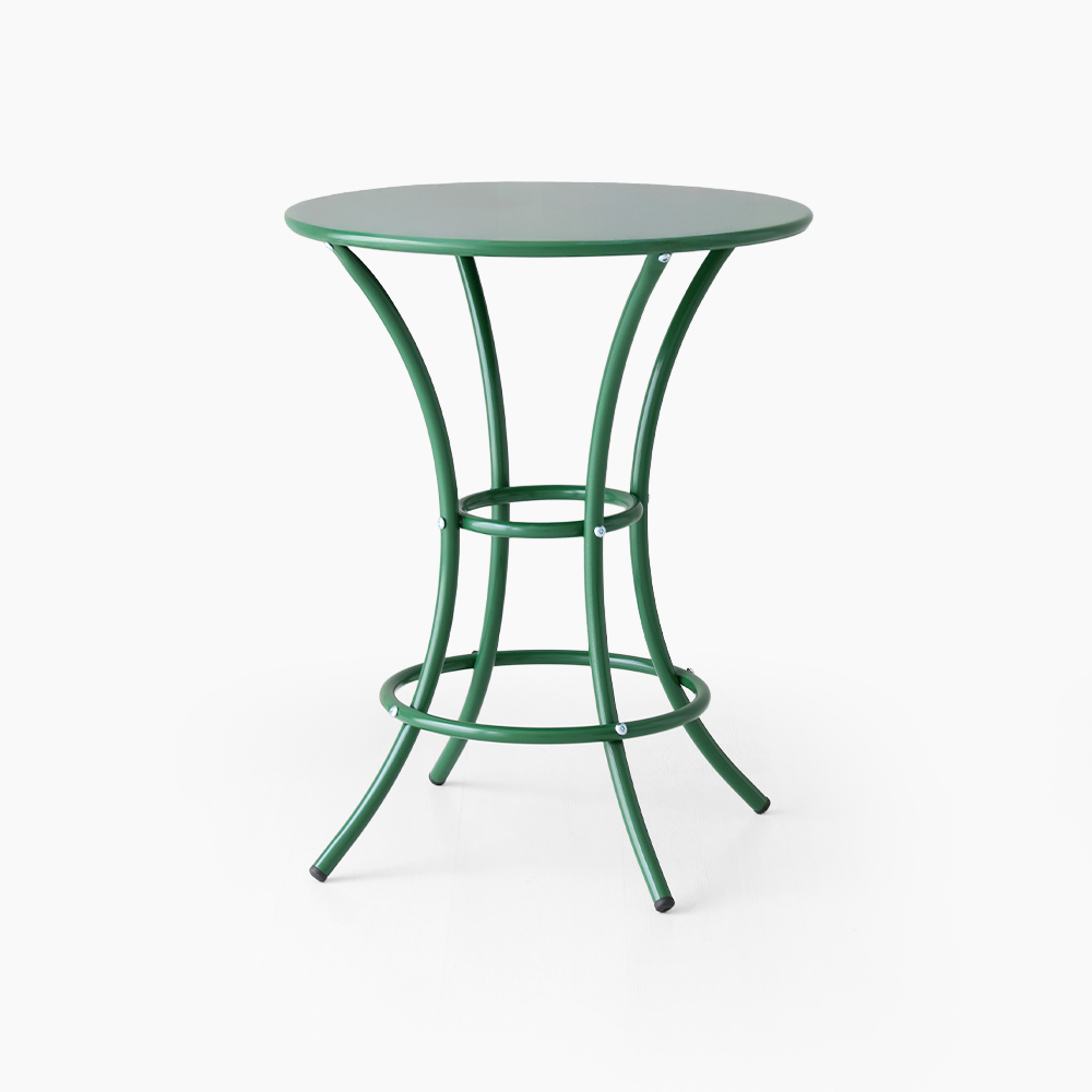 ROUNDE 빈티지 원형테이블 R60 그린 5955.4957