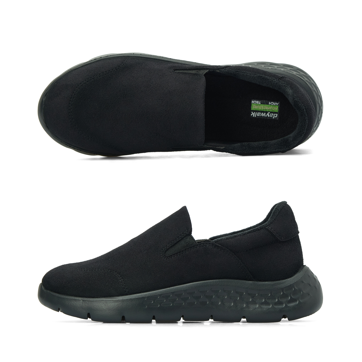 데이워크 털내피 가볍고 발편한 아치쿠션 여성 남성 방한화 신발 코즈 블랙 DW70005