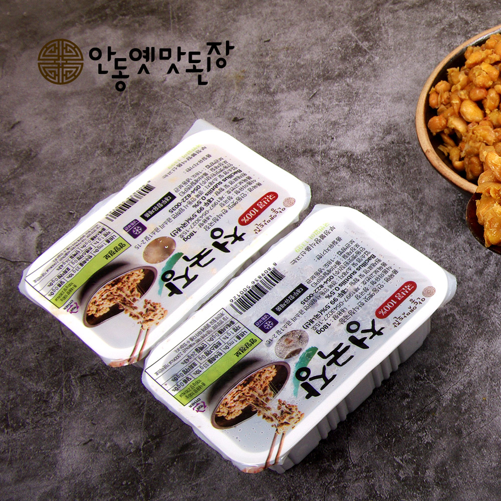 안동옛맛 청국장 10팩 1,8 kg 국내산콩 - 상세 이미지 2