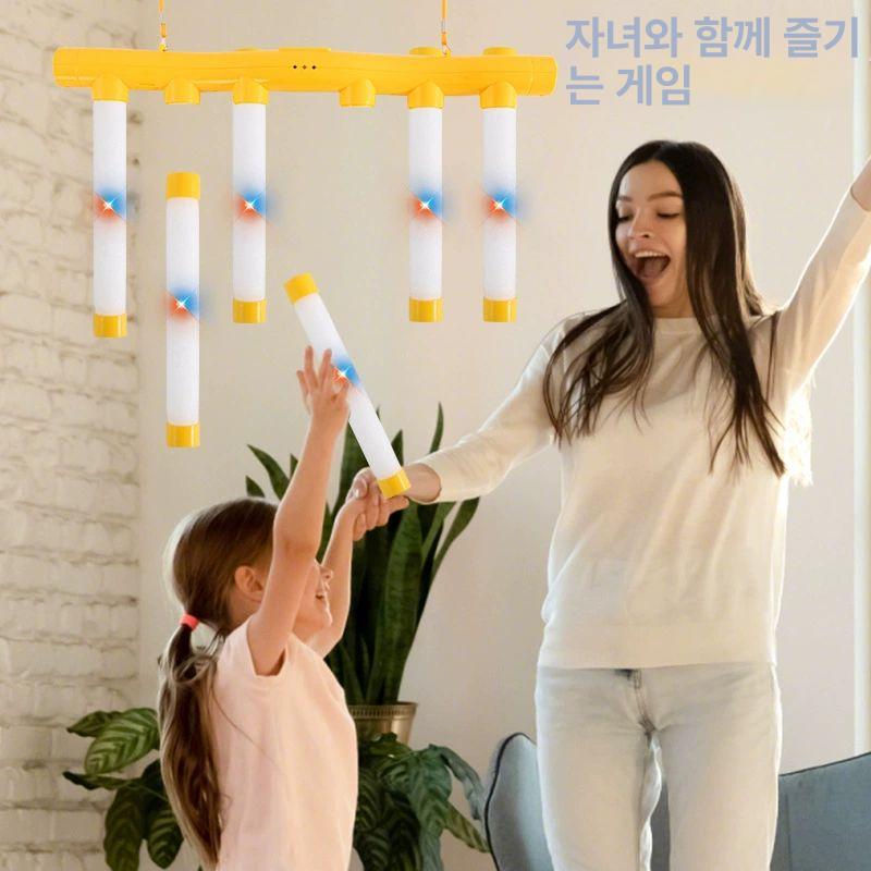 스틱잡기 레크레이션 게임 민첩성 축제 워크샵 구형 옐로우 6개 - 상세 이미지 2