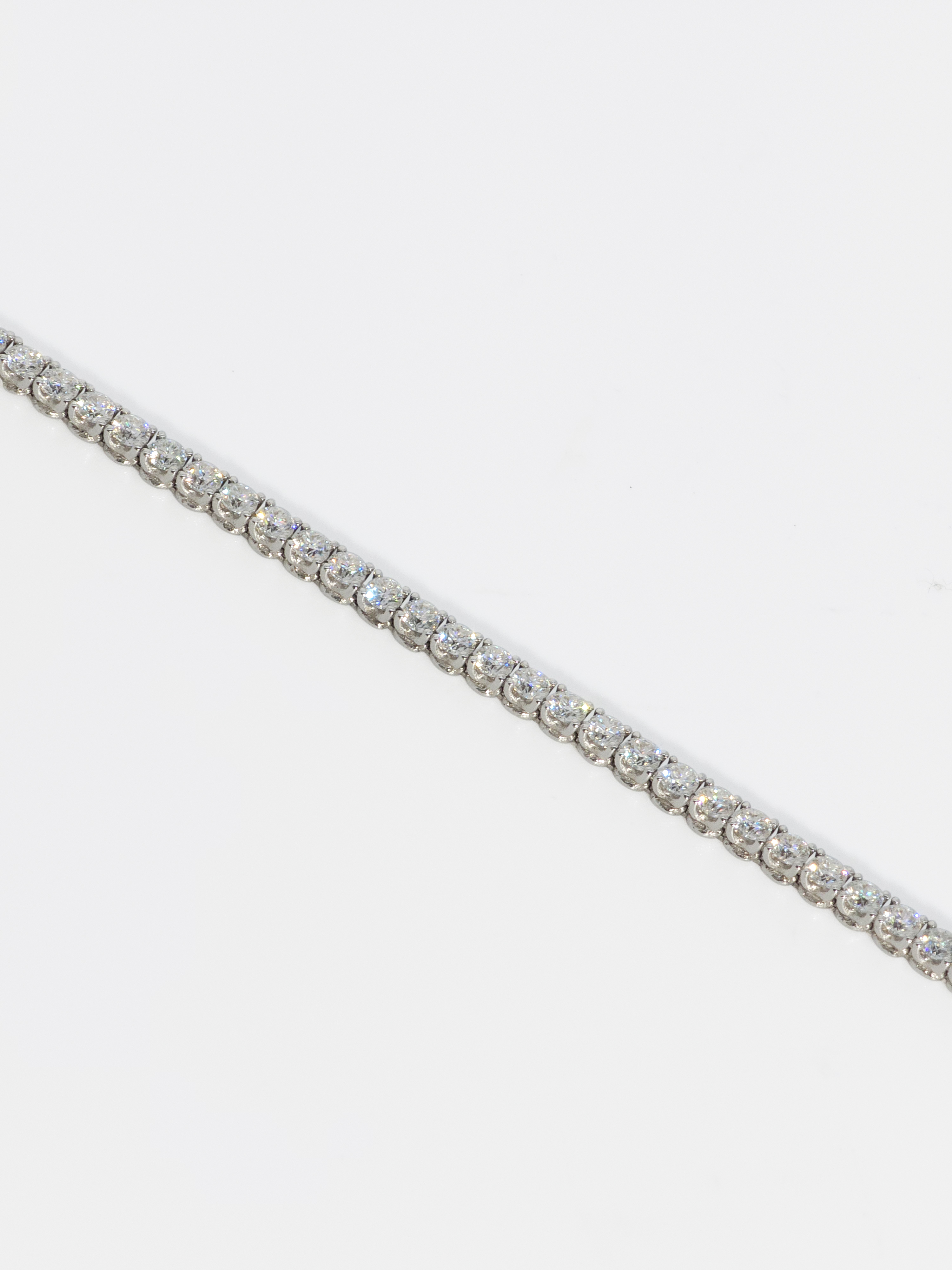 랩다이아 테니스팔찌 2mm 4프롱 신형 랩다이아몬드 14k 18k - 상세 이미지 3