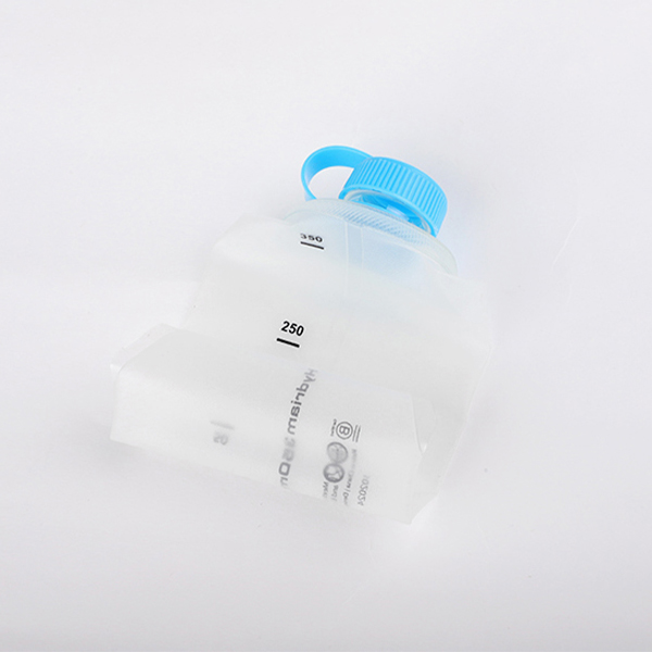 크녹 히드리암 28mm 접이식 물통 350ml 백패킹 러닝 경량 소프트 플라스크 - 상세 이미지 4