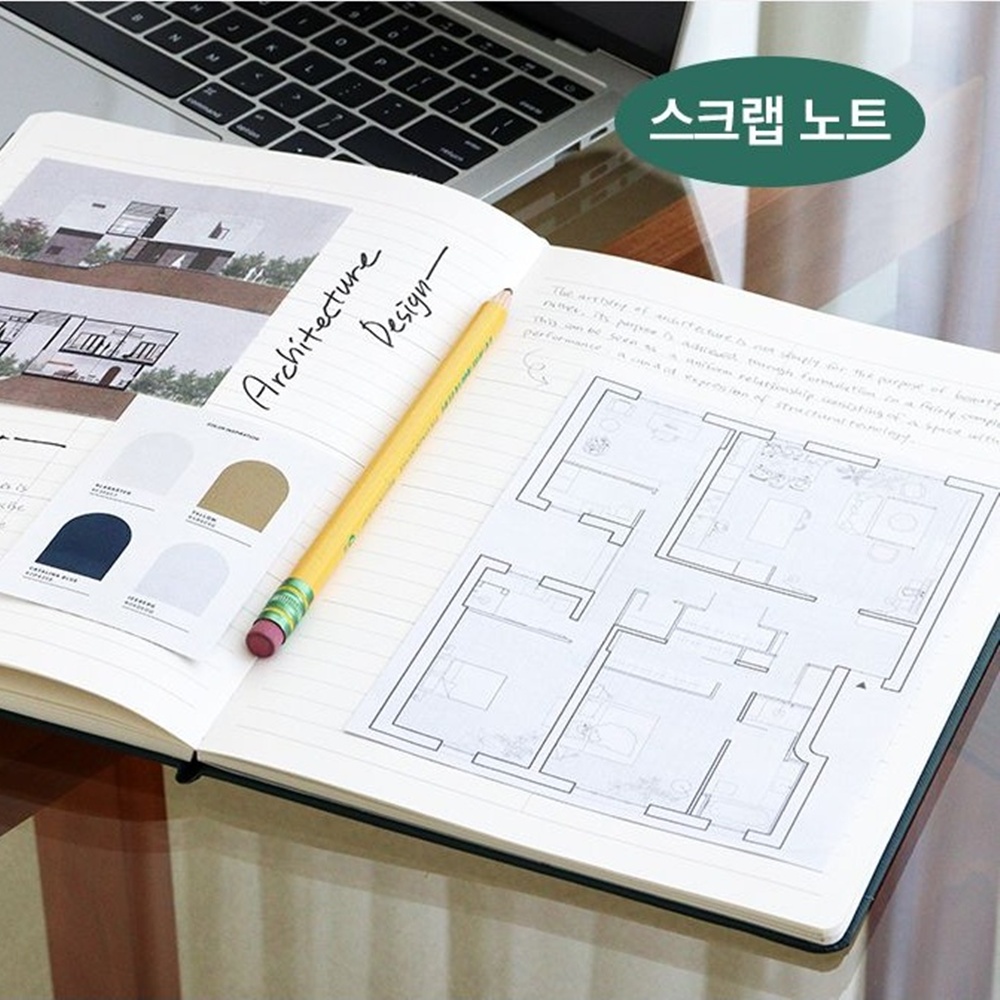 슬림 2026 큰 다이어리 먼슬리 2026년 직장인 회사 업무 노트 26년 B5 월간 이미지 8