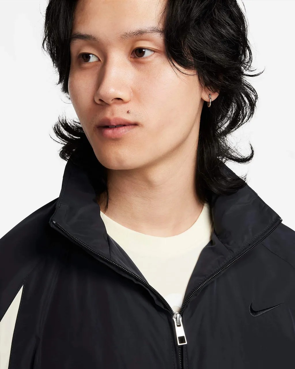 [국내매장판] 나이키 남성 풀집 우븐 자켓 바람막이 간절기 블랙(빅스우시), XXL - 상세 이미지 4