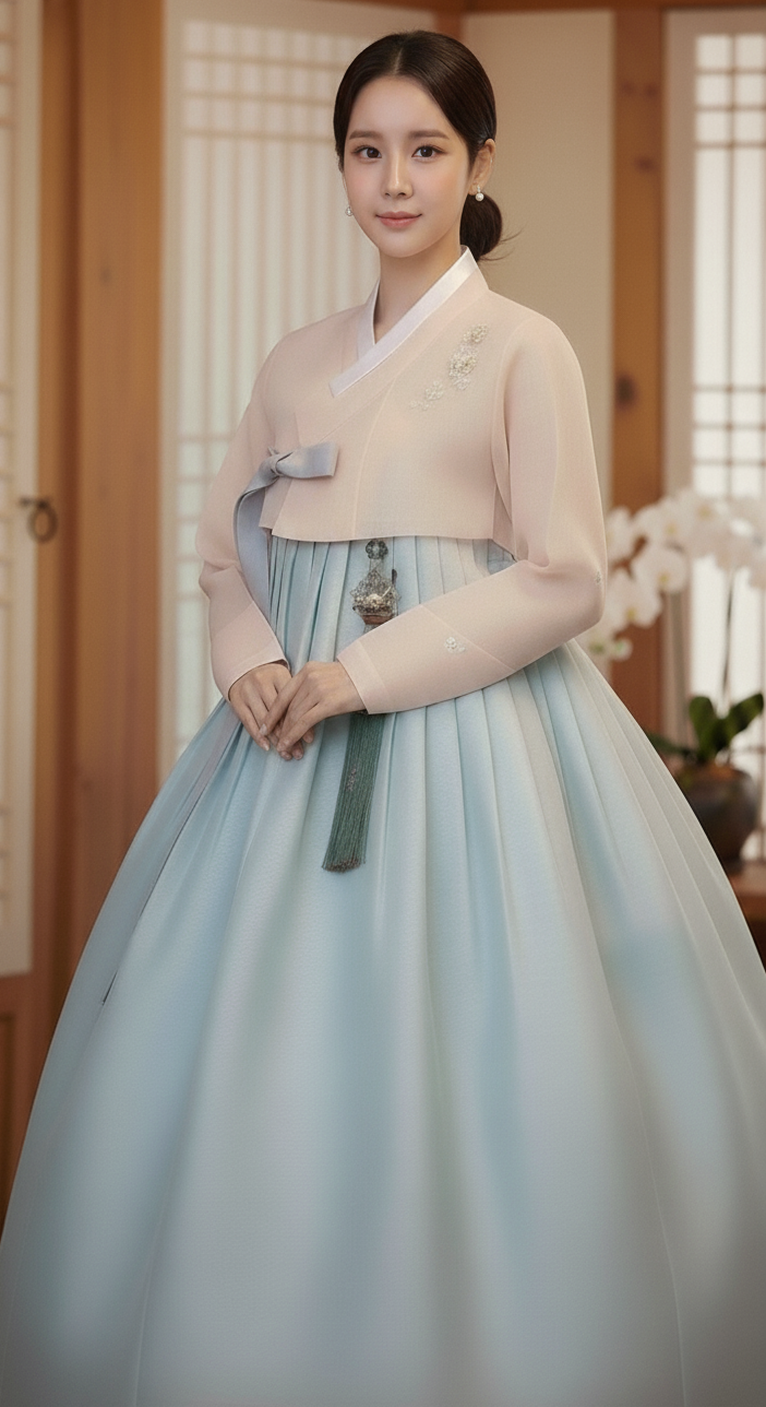 한복대여 은가비한복 단아한마님3 결혼식 여자 혼주 하객 가족 상품 이미지