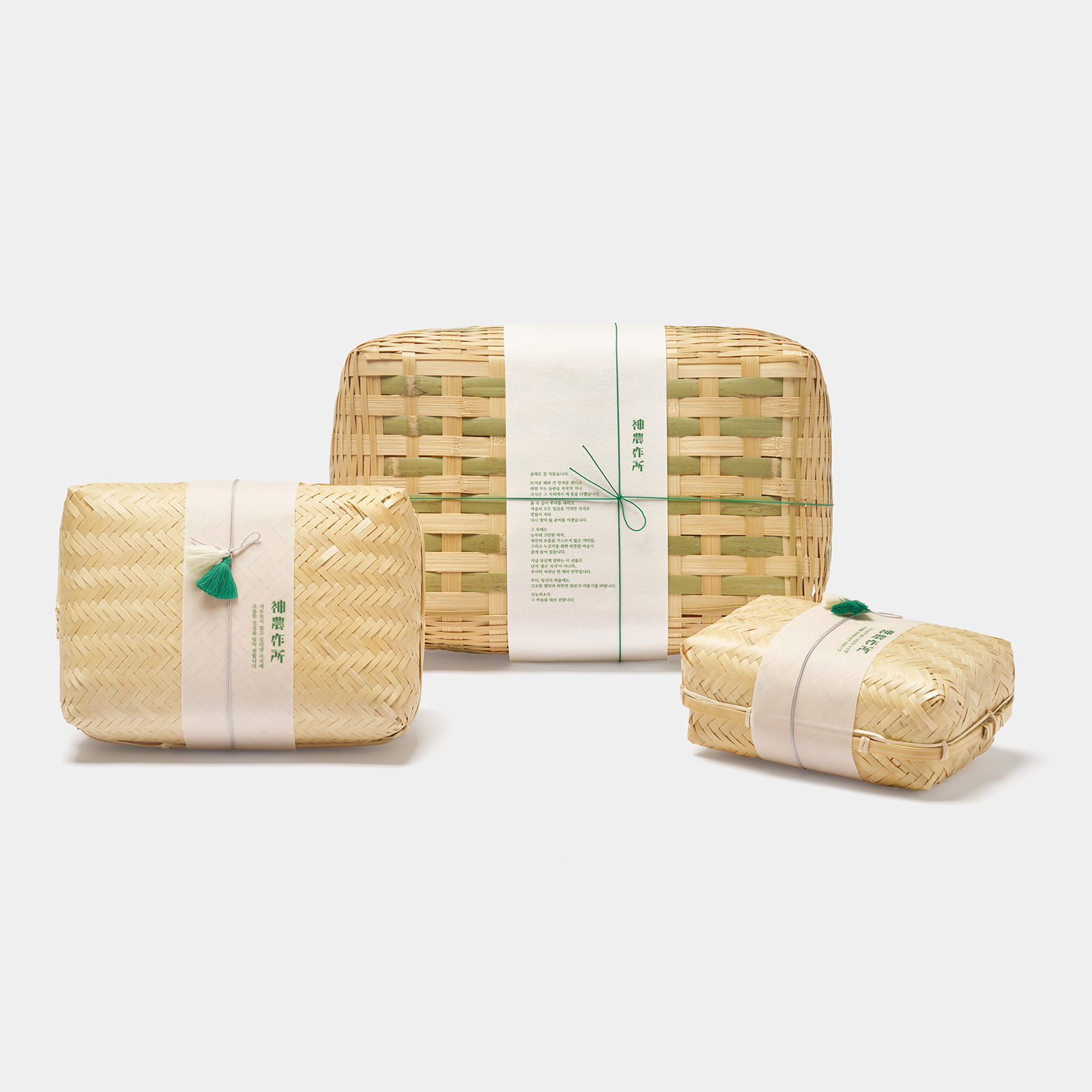 대나무 석작 기프트 세트 S (450g x 2종) - 상세 이미지 4
