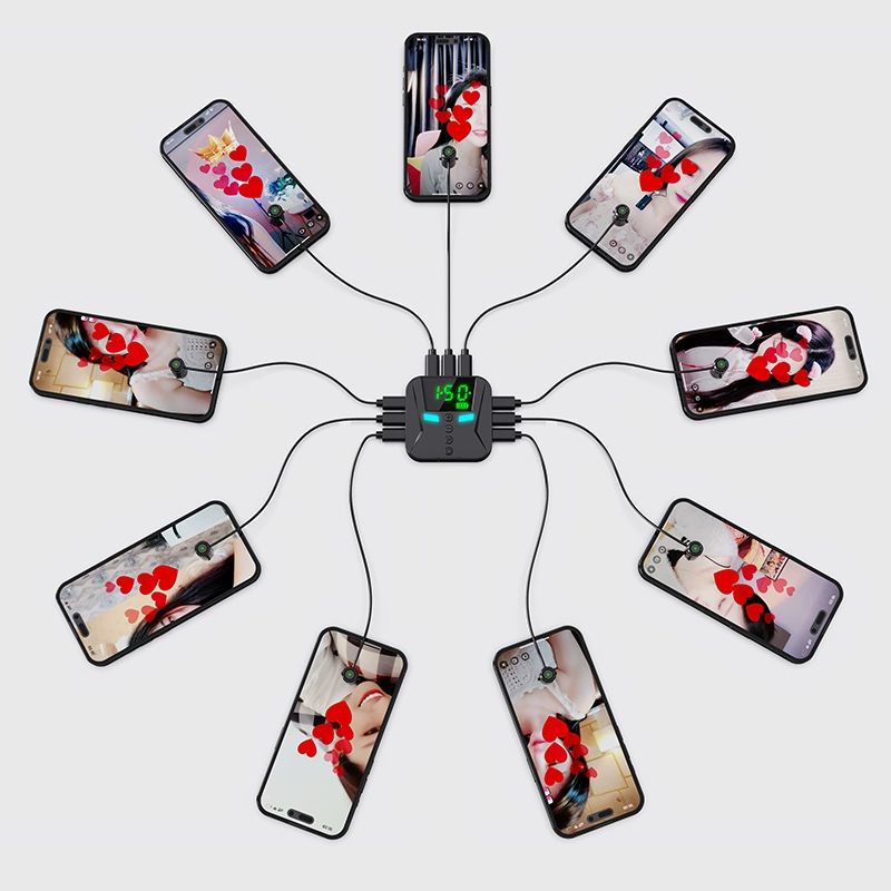 편리한 자동 클릭커 클릭 터치기 택시지지기 택시 오토 충전식 클릭기+1개 클릭 헤드 - 상세 이미지 3