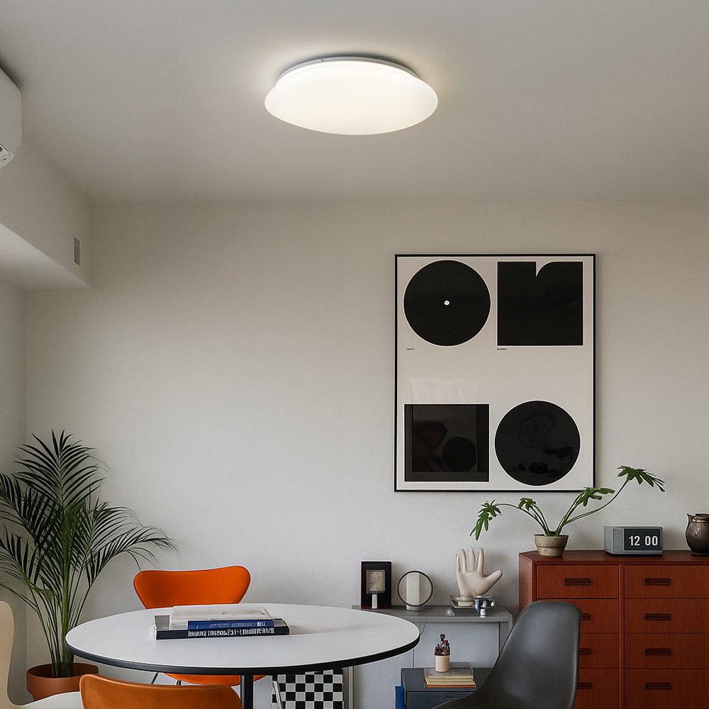 LED 원형 방등 루벤 60W LED등 안방 거실 천장등 전등교체 조명 설치