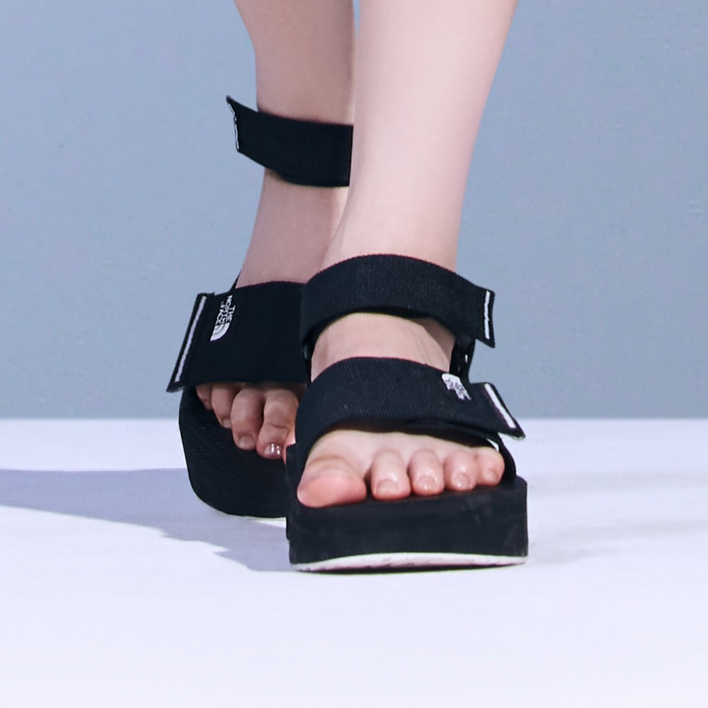 노스페이스 여성 샌들 편한 키높이 NS82R14A