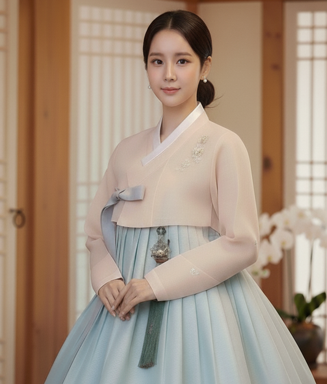 한복대여 은가비한복 단아한마님3 결혼식 여자 혼주 하객 가족 상품 이미지