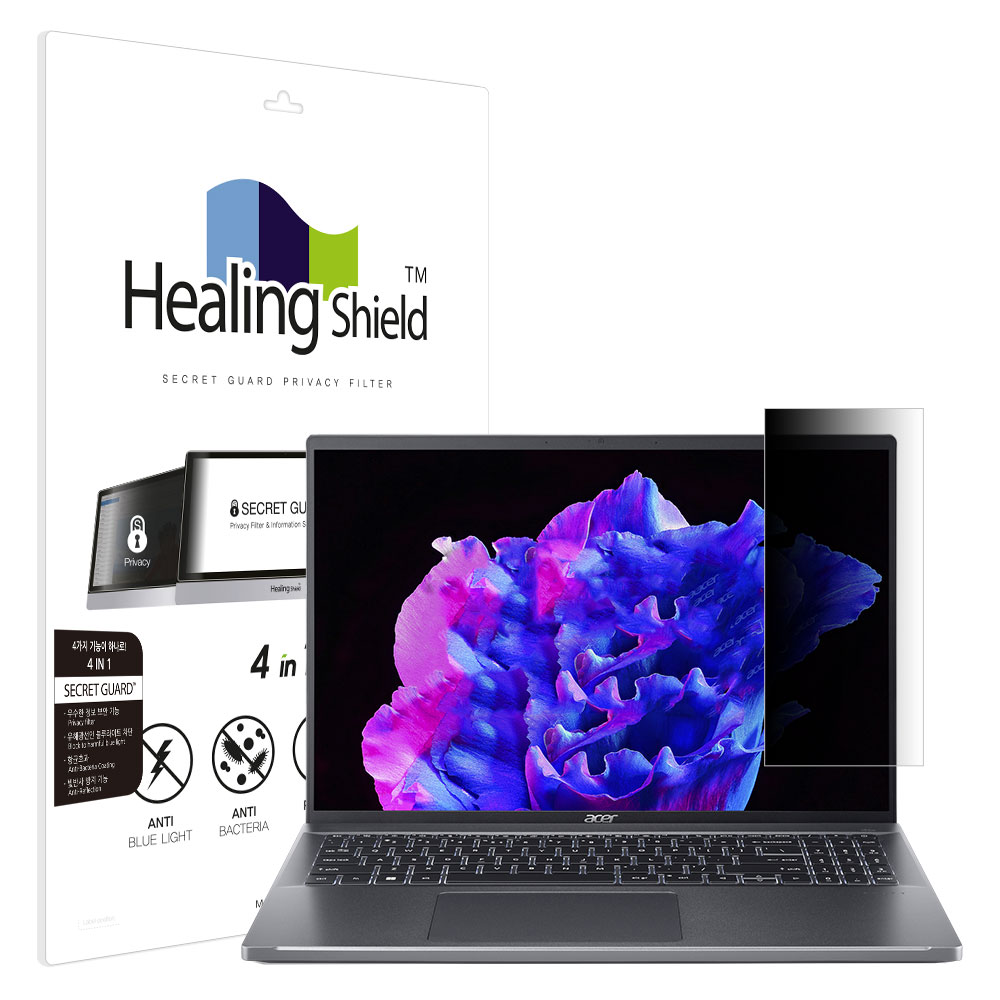 에이서 스위프트 GO 16 OLED SFG16-71-78HK SNS 메신저 사이드 프라이버시 보안필름 - 상품 이미지