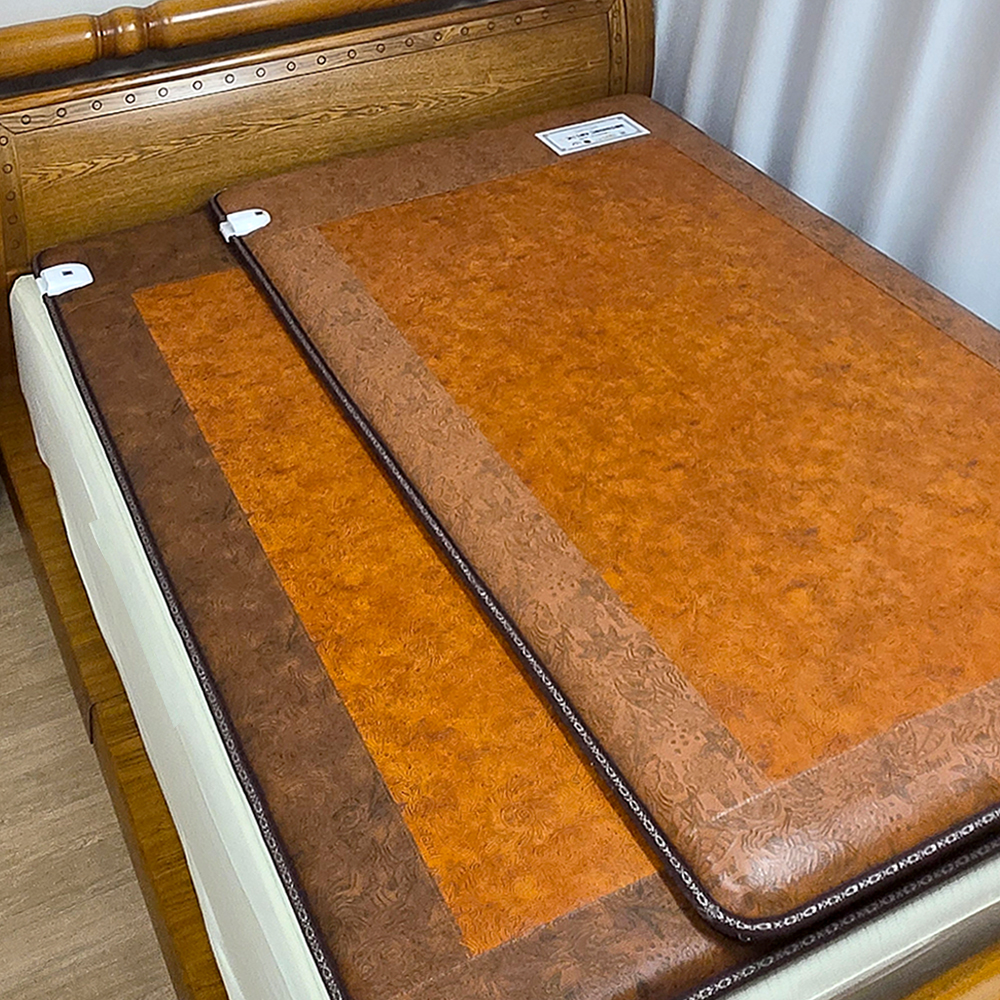 3H 한일온열기 야자수 사각 퀸 분리난방 두꺼운 그래핀 탄소 전자파없는 2인 전기매트 전기장판