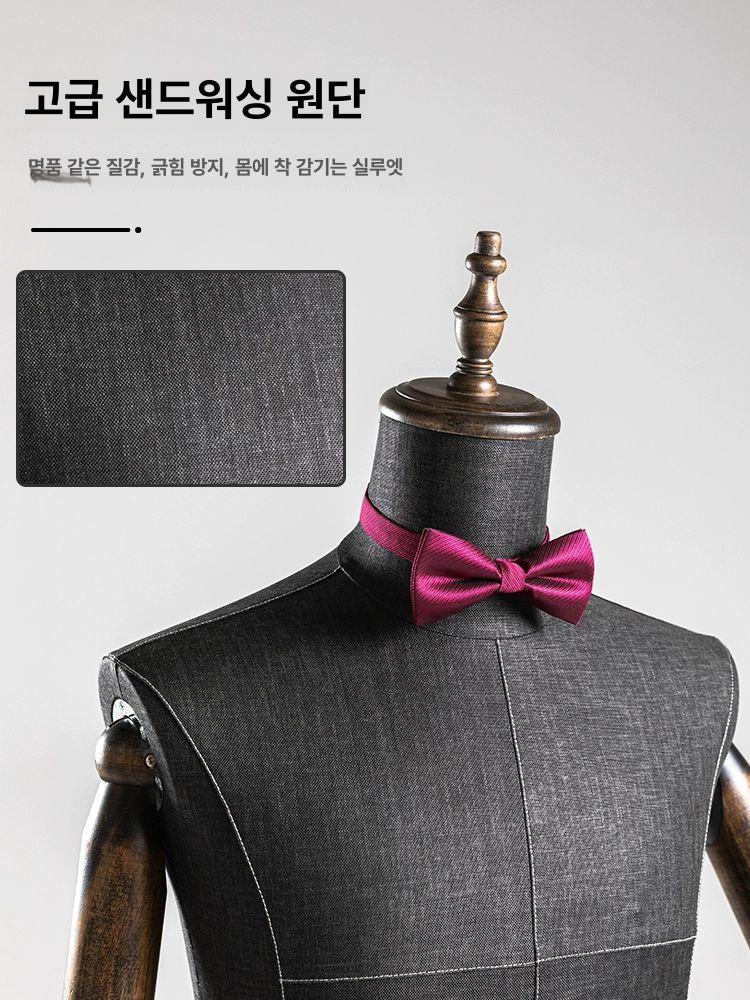 양복점 남자마네킹 옷가게 양복 정장 전시용 매장 상반신 앤티크심플스타일사각없음 공식 표준 세트 - 상세 이미지 3