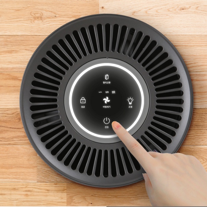 병실 미니공기청정기 가정용 침실용 헤파필터 TLC 공기청정기