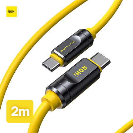 AOHi USB4 2.0 썬더볼트5 240W PD 3.1 Type C to C 2M 케이블 [L017_1]