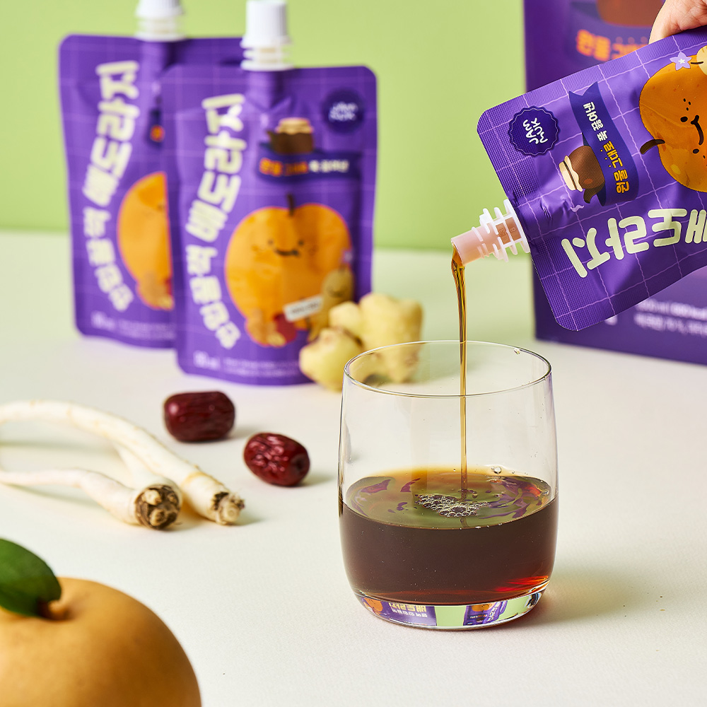 잼먹 한입꿀꺽 배도라지즙 20팩 돌 주스