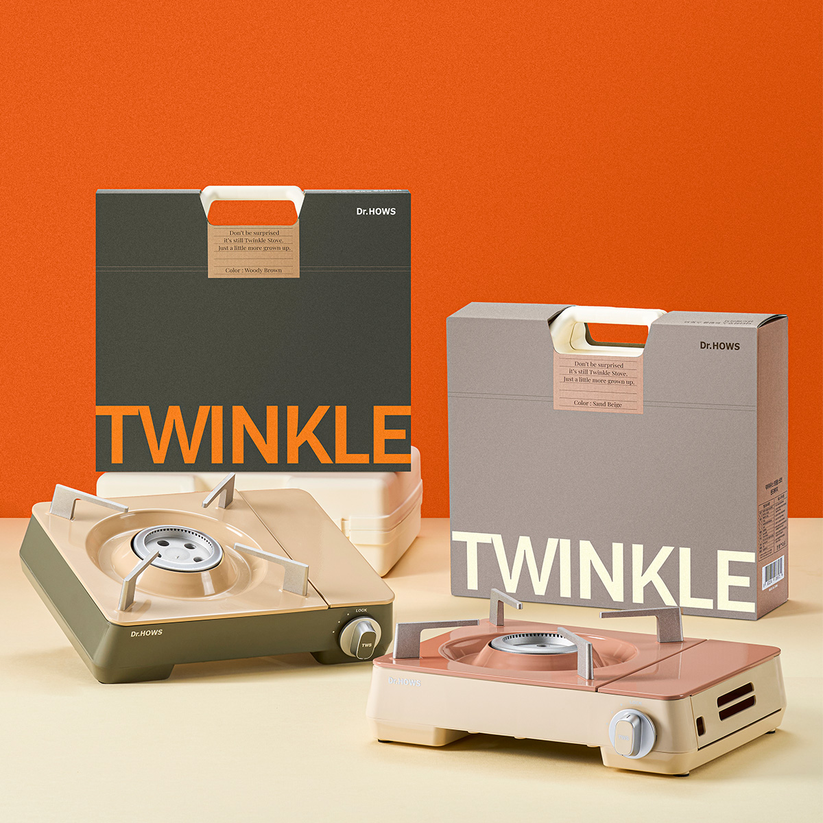 닥터하우스 트윙클 스토브 휴대용 캠핑 가스 버너