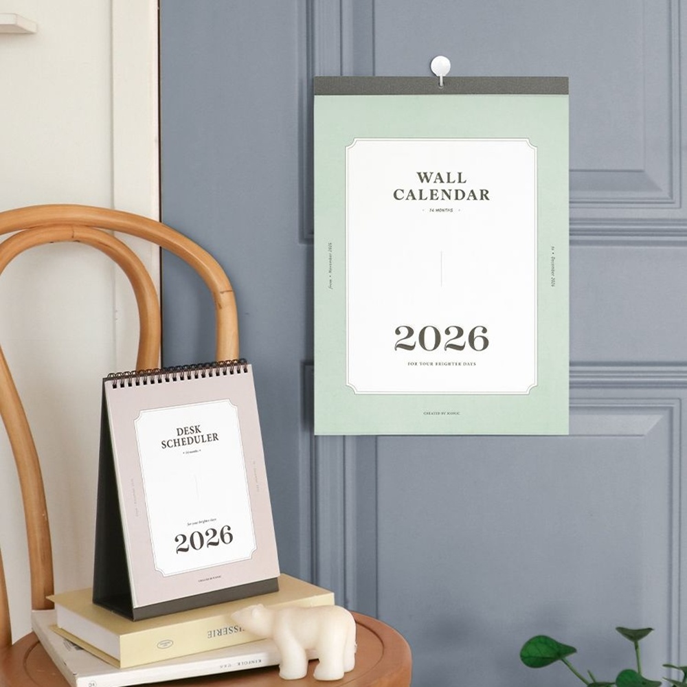 26년 탁상 달력 2026 데스크 캘린더 스케줄러 2026년 세로 책상달력 이미지 8