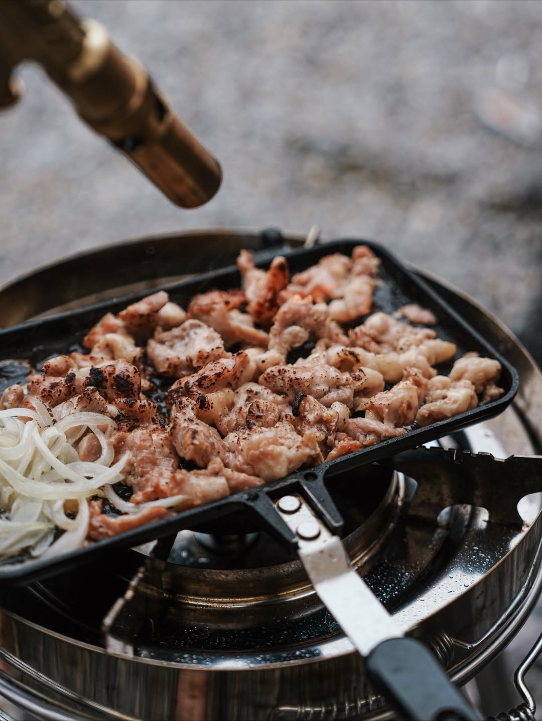 [토쿠슈 토리야] 특수부위 닭구이 안창살 무릎연골 목살 캠핑음식 소주안주 숯불 메뉴