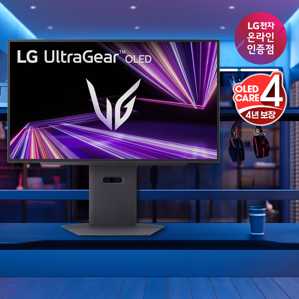 [혜택가 118만] LG 27GX790A 게이밍 모니터 OLED 480Hz QHD 67.3cm(27인치) 울트라기어
