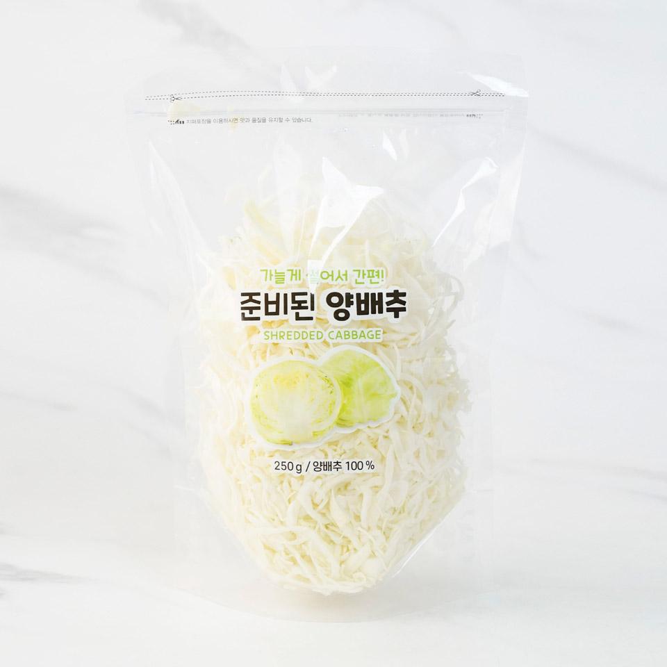 메가마트 준비된 양배추 250g/봉 - 상품 이미지