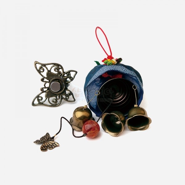 외국인선물 바이어선물 한복인형 문종 나비풍경 적색저고리 전통공예품 기념품