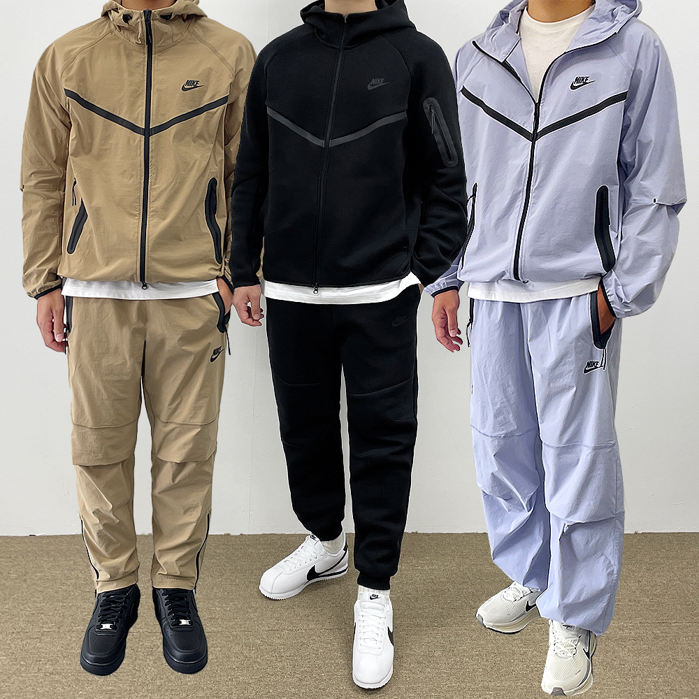 (국내 매장판)나이키 테크팩 테크 플리스 트레이닝 풀집 후디 후드 맨투맨 조거 팬츠