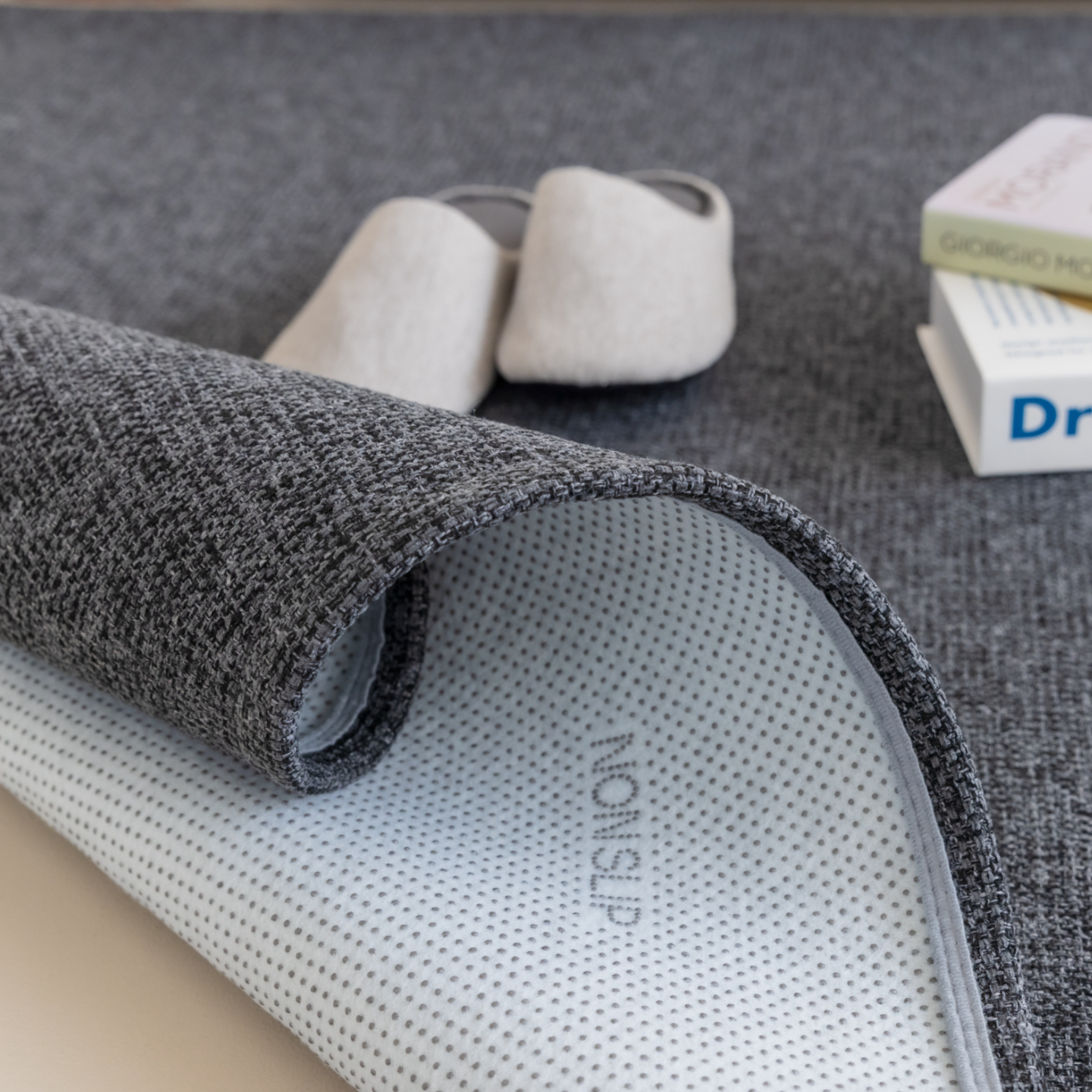 네추럴 방수러그 사이잘룩 대형 거실 식탁 카페트 차콜그레이, 사각형 200x300