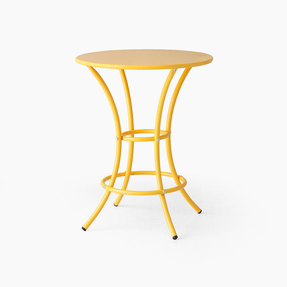 ROUNDE 빈티지 원형테이블 R60 옐로우 0328.3458