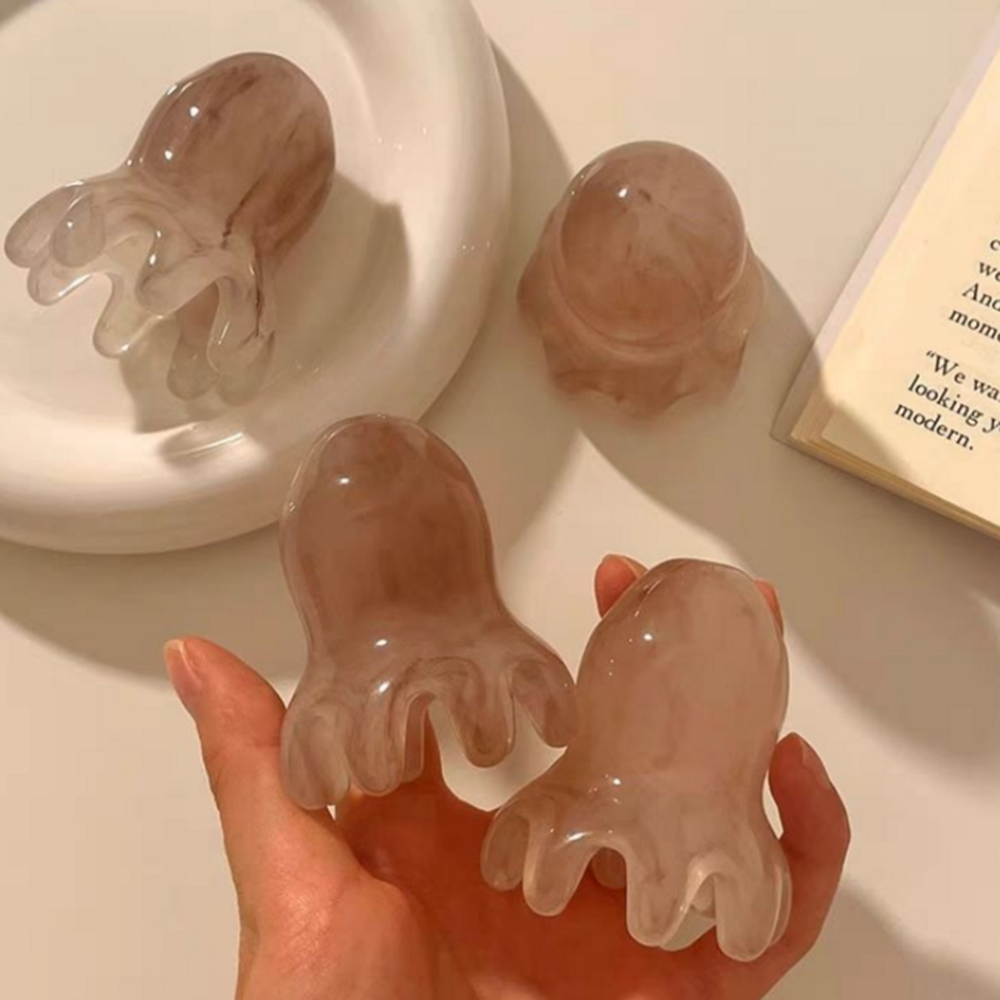문어괄사 두피 경락 마사지 지압 - 상세 이미지 2