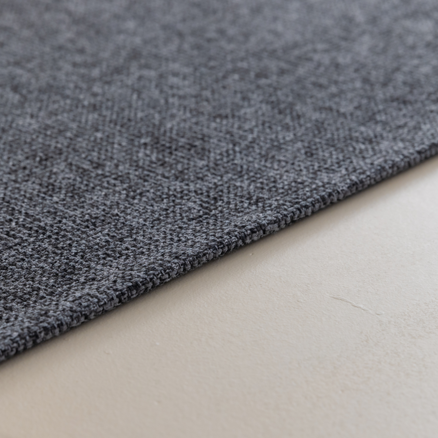 네추럴 방수러그 사이잘룩 대형 거실 식탁 카페트 차콜그레이, 사각형 200x300
