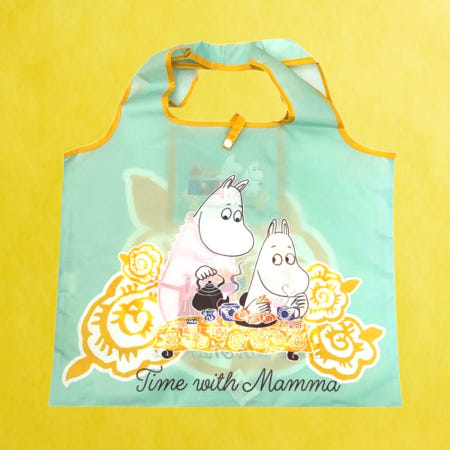 일본 무민 에코백 시장가방 핀란드 캐릭터 에코백 장바구니 키링 그린