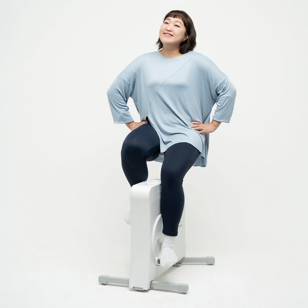 스포틀러 원더바이크 이수지 접이식 실내자전거 사이클 미니 바이크 칼로리 유산소 운동 기구