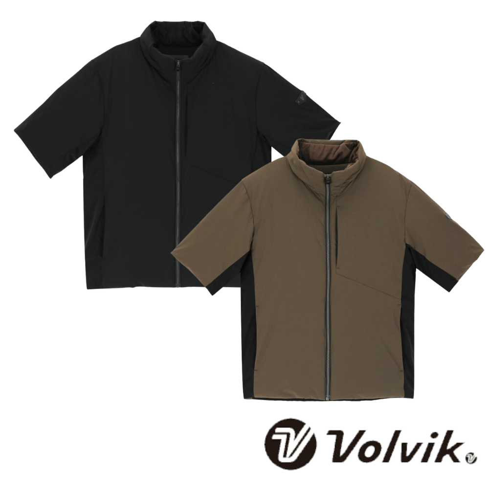 볼빅골프웨어 남성골프웨어 남성 골프 점퍼 반팔 다운 가을 겨울 P995 - 상품 이미지