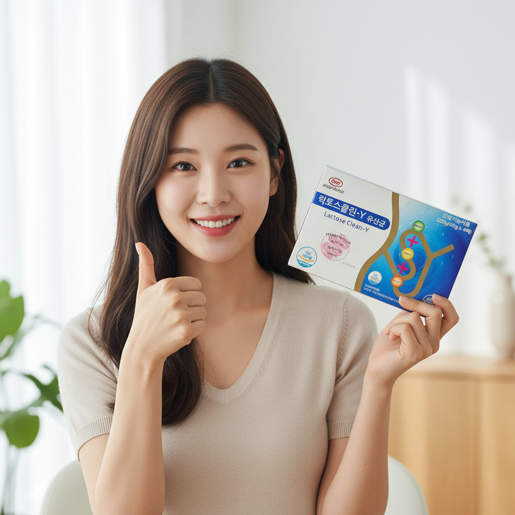 [소비기한 2026년 5월 20일까지 ] 락토스클린-Y 유산균 50gx4팩(200g) - 상품 이미지