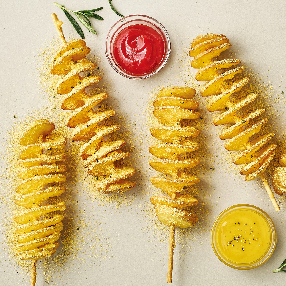 애슐리 버터갈릭 회오리감자 270g 5개입 1팩 토네이도