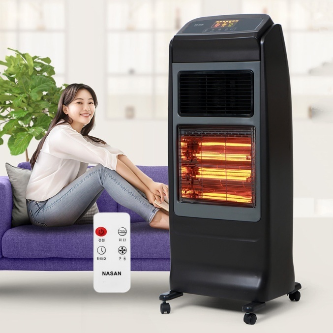 가정용 전기히터 PTC온풍기 카본히터 이동식 사무실열풍기